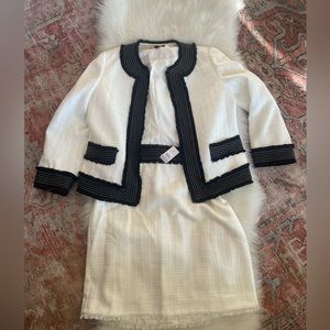 Ann Taylor tweed suit new with tags